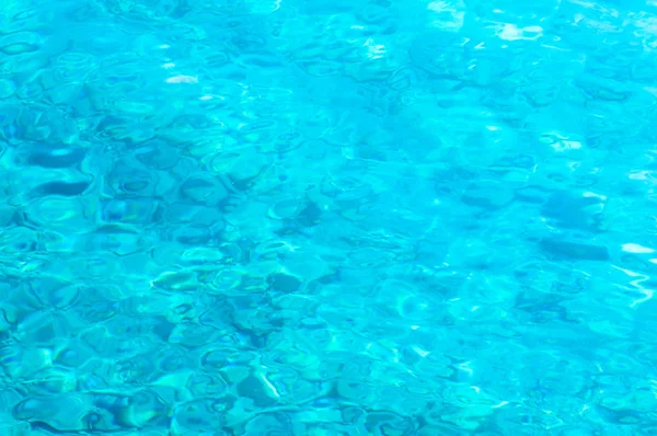 Onderwater Landschap Diepblauwe Water Van Oceaan Waterlijn Splitsen Skyline Duikers — Stockfoto