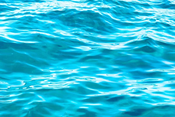 Paisajes Submarinos Aguas Azules Profundas Del Océano Línea Flotación Que — Foto de Stock