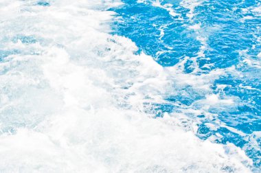 Kaynayan Akdeniz suyu, açık denizde en iyi manzara