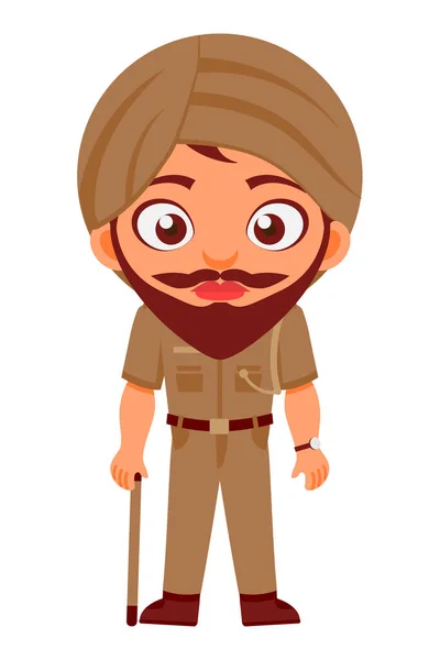 Hintli, Erkek, Polis, Polis, Hint Polis Servisi, Karakterler, Güvenlik & Hükümet Çalışanları