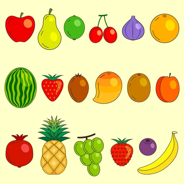 Meyveler, Sağlıklı, Sebze Olmayan, Renkli & Lezzetli