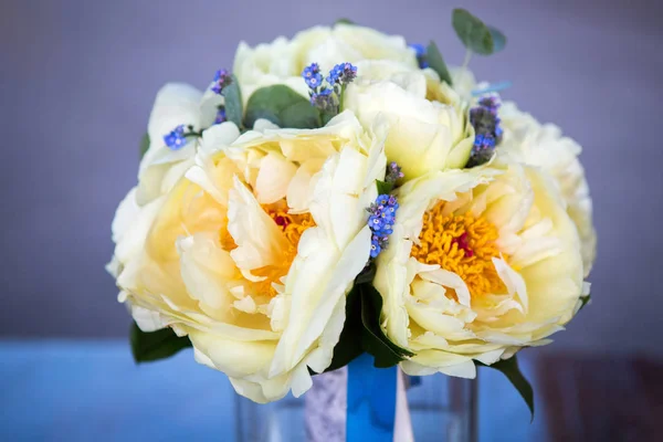 bouquet of peonies and peony, wedding bouquet