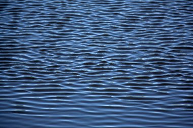 Deniz dalgalarından arka plan. Mavi parlak bir renktir. Yaz ruh hali.