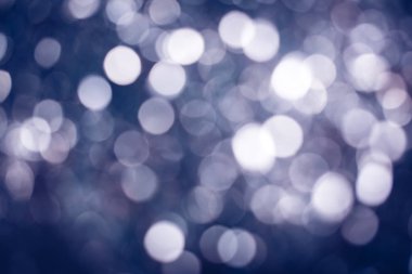 Bokeh ile soyut bir arkaplan. Noel tatili ve yeni yıl. Sihirli kavram. 