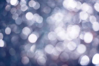 Bokeh ile soyut bir arkaplan. Noel tatili ve yeni yıl. Sihirli kavram. 