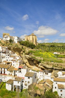 Setenil de las Bodegas, Endülüs köyü, Cadiz, İspanya