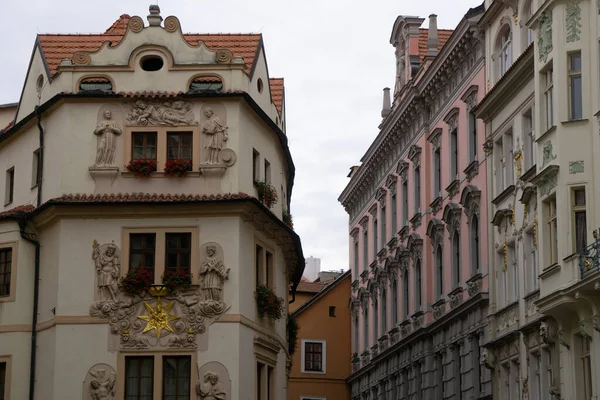 Piękna Architektura Czeskiej Stolicy Pragi — Zdjęcie stockowe