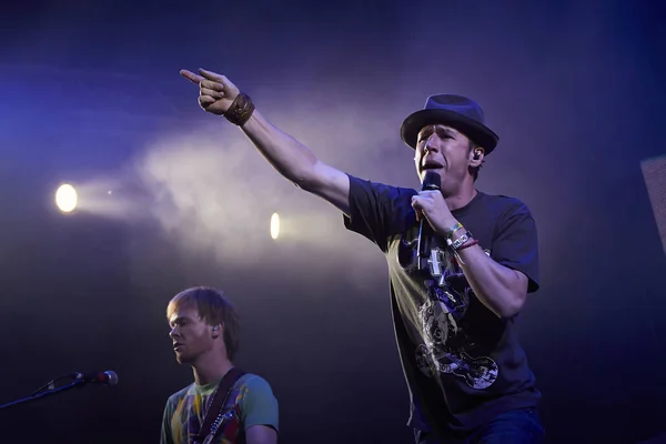 Concierto en solitario de Zdob si Zdubat en el festival Zaxidfest — Foto de Stock