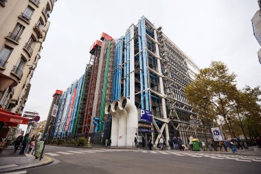 Georges pompidou Merkezi, modern Sanat Müzesi, paris