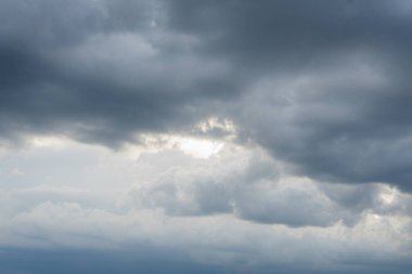 bulutlu gökyüzü dramatik fotoğraf