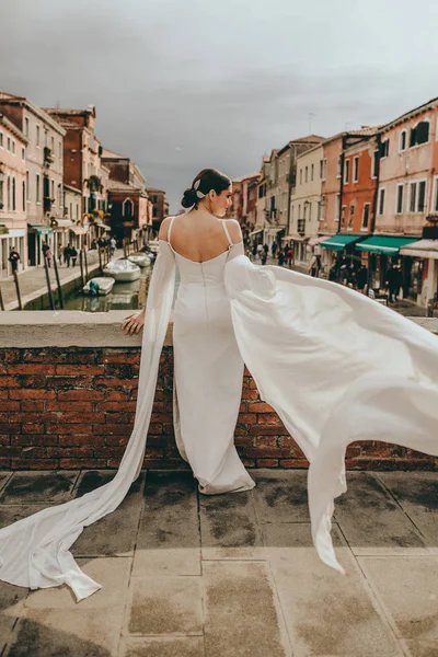 Casamento Italiano Meio Veneza Veneza — Fotografia de Stock