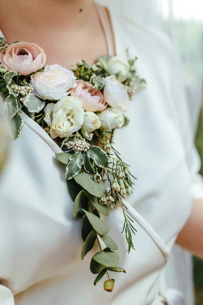 Elegant Wedding Nacklace Design — Stock Photo, Image