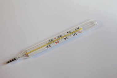 insan sıcaklığı ölçme Merkür termometre