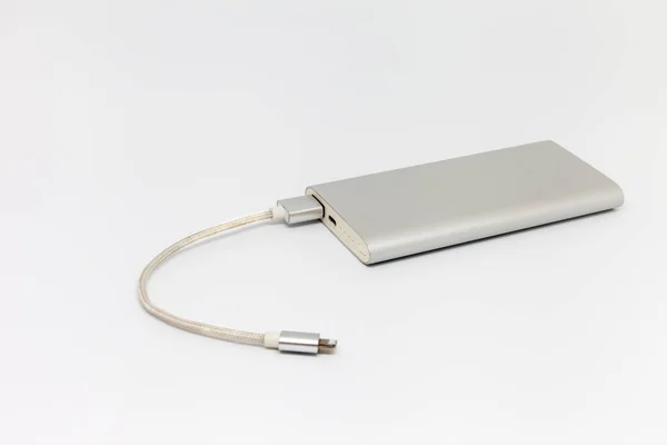 External Battery Phone Short Cable — Stock Photo, Image