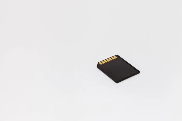 Mmc Memory Card White Background — Stock Photo, Image