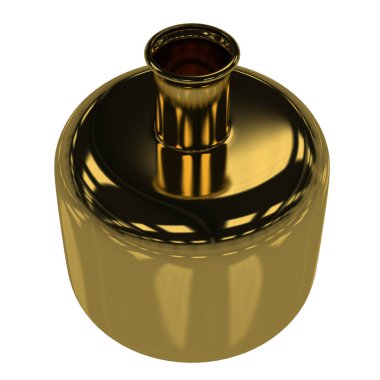 Beher 3d render illüstrasyon