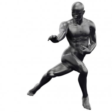 İskelet kemik anatomisi 3d render illüstrasyon