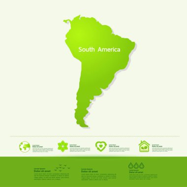 Grand dünya harita grafik öğesi vektör çizim.