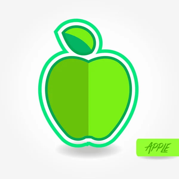 Apple Grand Vector Illustration — Stockvektor