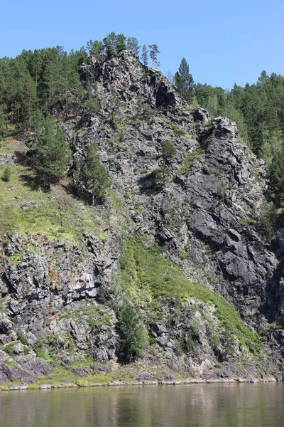 Viajando Por Río Yenisei — Foto de Stock