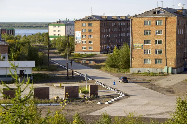 Mój Macierzysty Ulubione Miasta Igarka — Zdjęcie stockowe