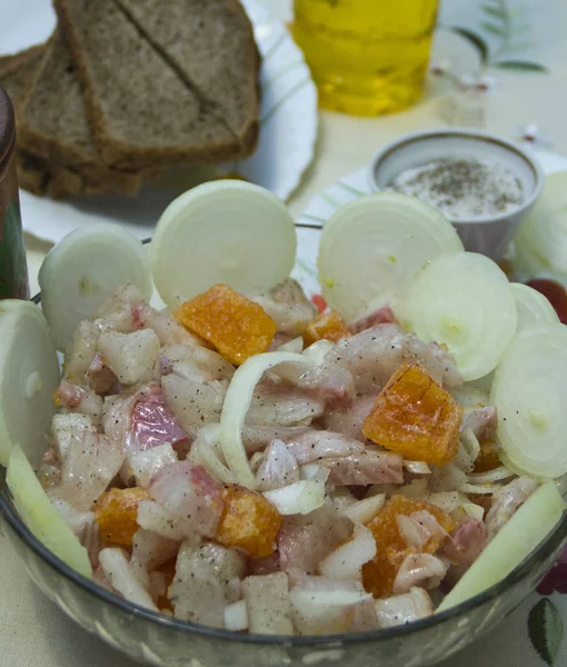 Delicious Dish Frozen Fish — Stock Photo, Image