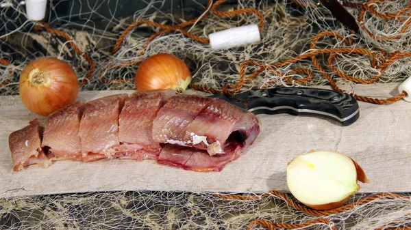 Smakelijke Vis Een Geslaagde Visreis — Stockfoto