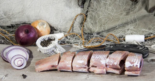 Peixe Saboroso Depois Uma Viagem Pesca Bem Sucedida — Fotografia de Stock
