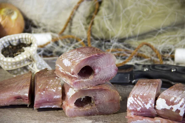 Ízletes Hal Után Egy Sikeres Horgászat Utazás — Stock Fotó