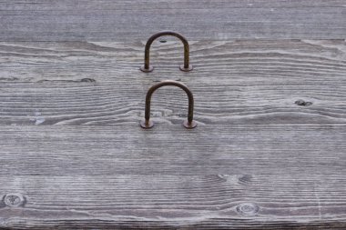 Duvar-takvim için ahşap stand