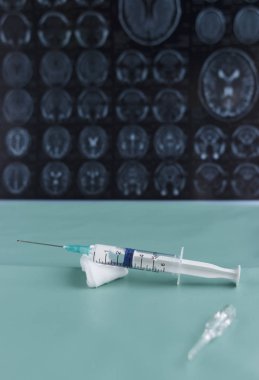 manyetik rezonans görüntüleme arka plan enjeksiyonile tıbbi şırınga