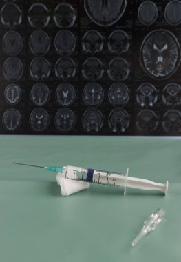 manyetik rezonans görüntüleme arka plan enjeksiyonile tıbbi şırınga
