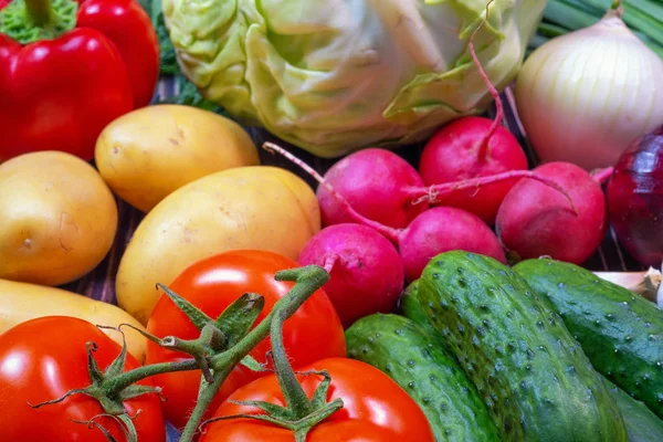 sebze ve meyve arka plan sağlıklı organik gıda kavramı