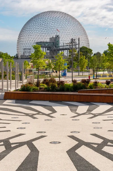 Montreal Canadá Julho 2019 Biosfera Passarela Recém Renovada Parc Jean — Fotografia de Stock