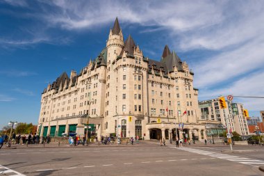 Ottawa, CA - 9 Ekim 2019 Fairmont Chateau Laurier Oteli