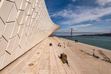 Lisbon, Portugal - 2 March 2020: Museum of Art, Architecture and Technology clipart