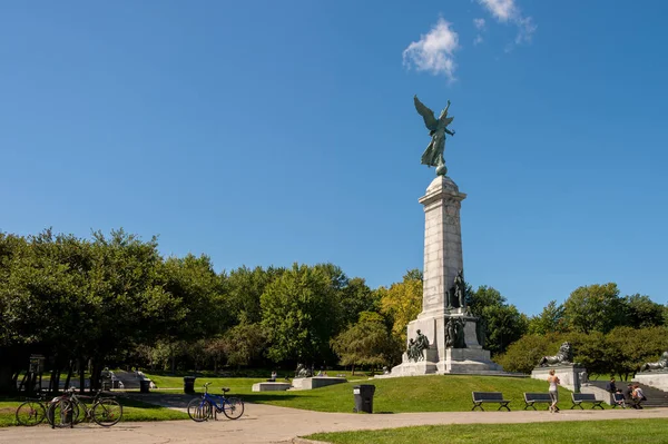 Montreal Kanada Září 2018 Památník George Etienne Cartier Mont Royal — Stock fotografie