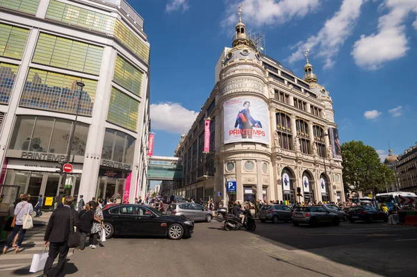 stock image Printemps Haussmann mall in Paris, France (24 June 2018)