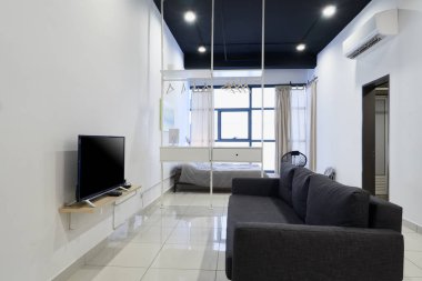 Küçük bir stüdyo daire