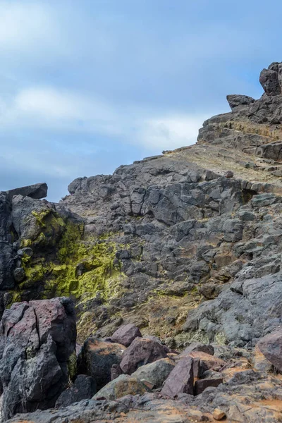 Zee Kliffen Blauwe Wateren Van Stille Oceaan — Stockfoto