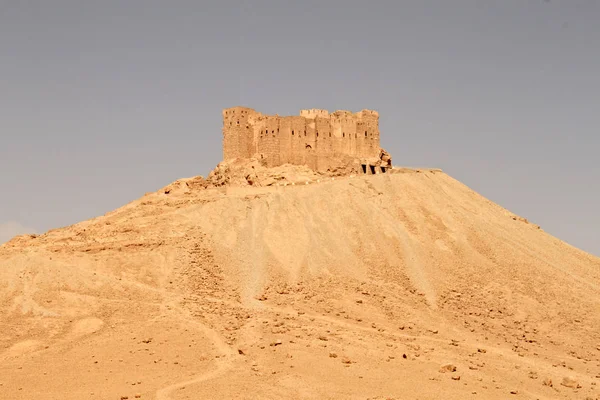Κάστρο Fakhr Ντιν Maani Ερείπια Από Την Αρχαία Πόλη Της — Φωτογραφία Αρχείου