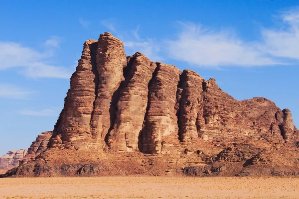 요르단에서와 지혜의 모래와 — 스톡 사진