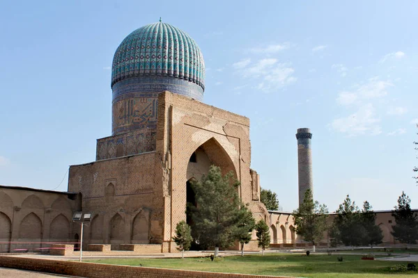 Mezquita Bibi Khanym Siglo Fue Una Las Mezquitas Más Grandes — Foto de Stock