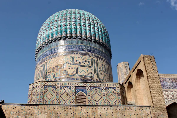 Mezquita Bibi Khanym Siglo Fue Una Las Mezquitas Más Grandes —  Fotos de Stock