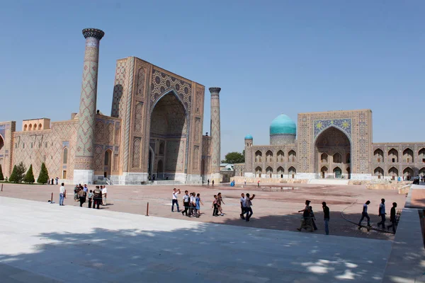 Samarkand Usbekistan September 2014 Der Registan War Das Herz Der — Stockfoto