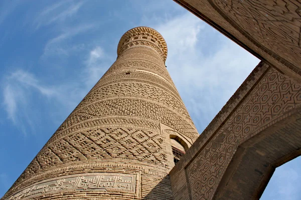 Das Kalan Minarett Ist Besser Als Grand Minarett Bekannt Ist — Stockfoto