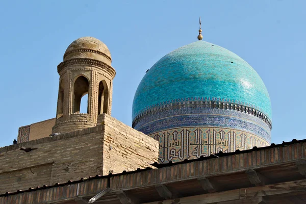 Mezquita Kalan Centro Histórico Bujará Contiene Numerosas Mezquitas Madrasas Está — Foto de Stock