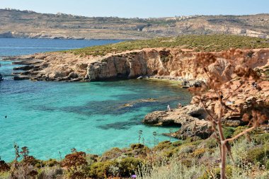 Camino Adası'nda Mavi Lagün