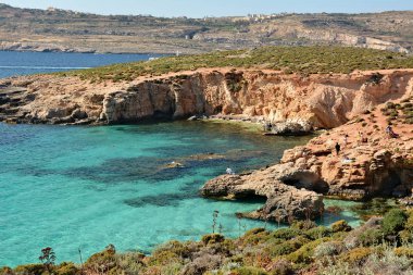 Camino Adası'nda Mavi Lagün