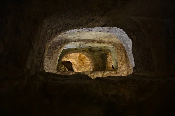 Malta'da St. Paul's Catacombs — Stok fotoğraf